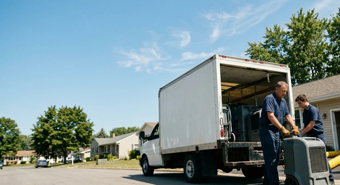 Water Damage Cleanup in Lakeville, IN near me